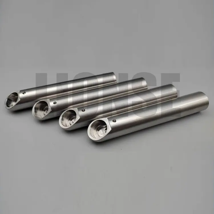 CNC Precision Machining Rustfrit stål 304 Round Pipe Parts