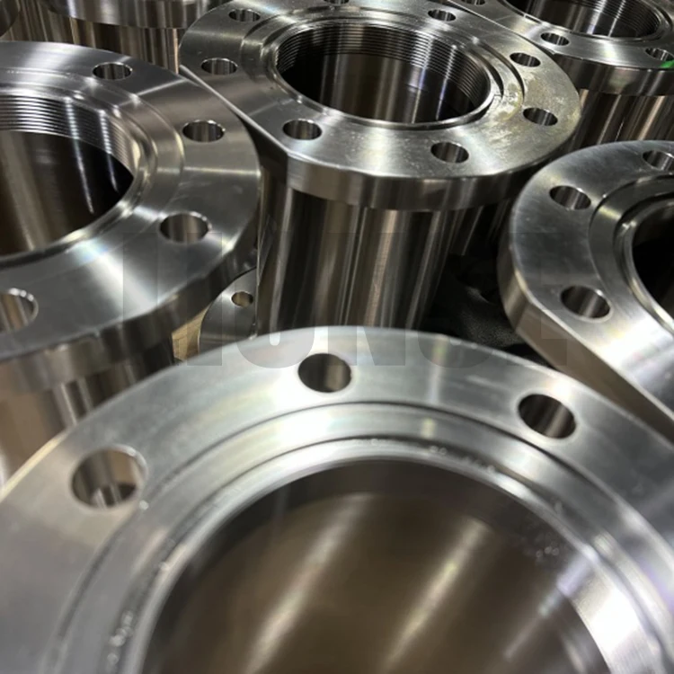 CNC Precision Titanium gevindflange