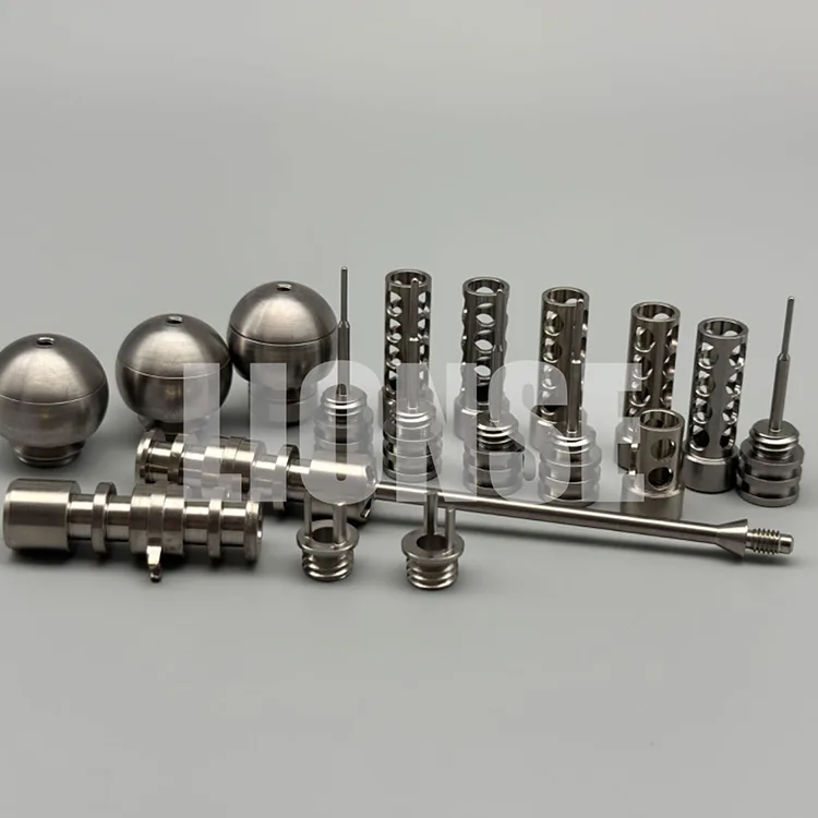 Præcision CNC Titanium bearbejdningsdele fremstilling
